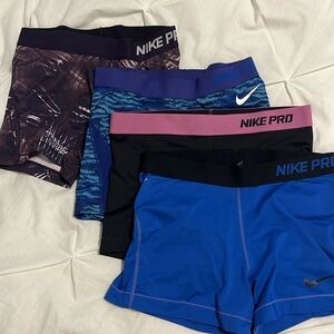 Nike Pro shorts, Size Medium